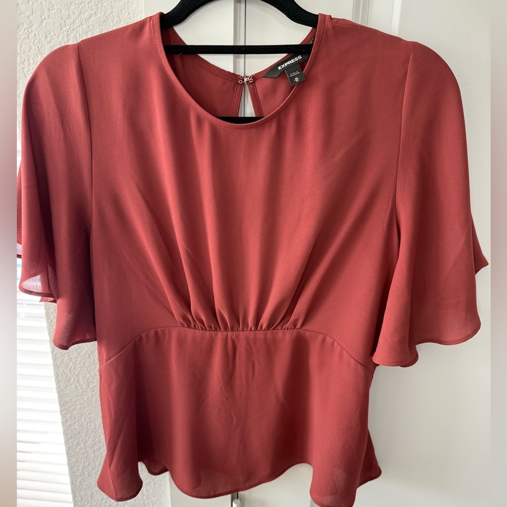 Burgundy Women's Top